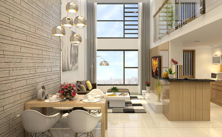 CĂN HỘ GÁC LỬNG LOFT THU HÚT KHÁCH HÀNG TẠI TP.HCM