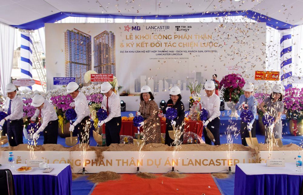 Lancaster Lincoln tái khởi công tại trung tâm TP.HCM
